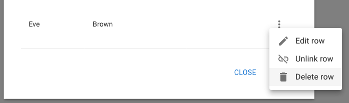 Delete Linked Person