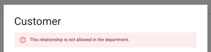 Form-Level Rule Violation